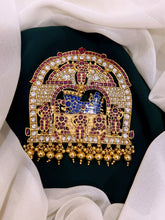 Anantha Padmanabha Swamy Pendent In Jadau Kundan - KP0013